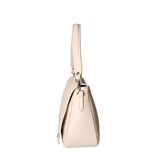 Sabina Borsa a spalla da donna Vera pelle 07139-D37 LATTE Viola Castellani