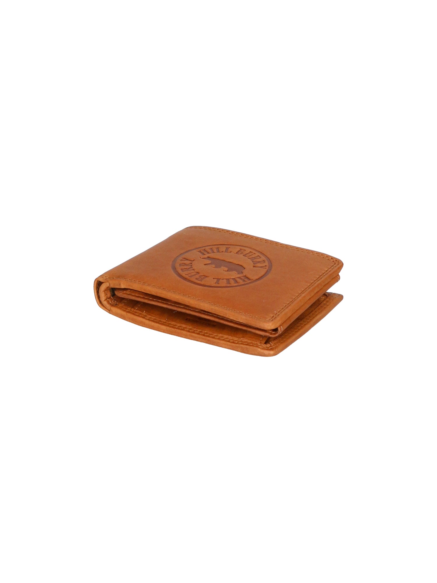Portafoglio uomo in vera pelle RFID HILB-113BE-CUOIO Hill Burry