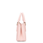 Borsa a mano da donna 100% pelle vegana PU 720-1PT-BLUSH PINK Diana&co