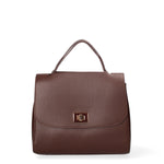 Borsa a mano da donna Ecopelle 635-1-CHOCOLATE Diana&co