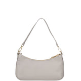 Oriane Borsa a spalla da donna Vera Pelle 07400-D86 GRIGIO PERLA Gave Lux