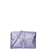 Borsa a mano da donna Vera pelle 07163-L027 LILLA Viola Castellani