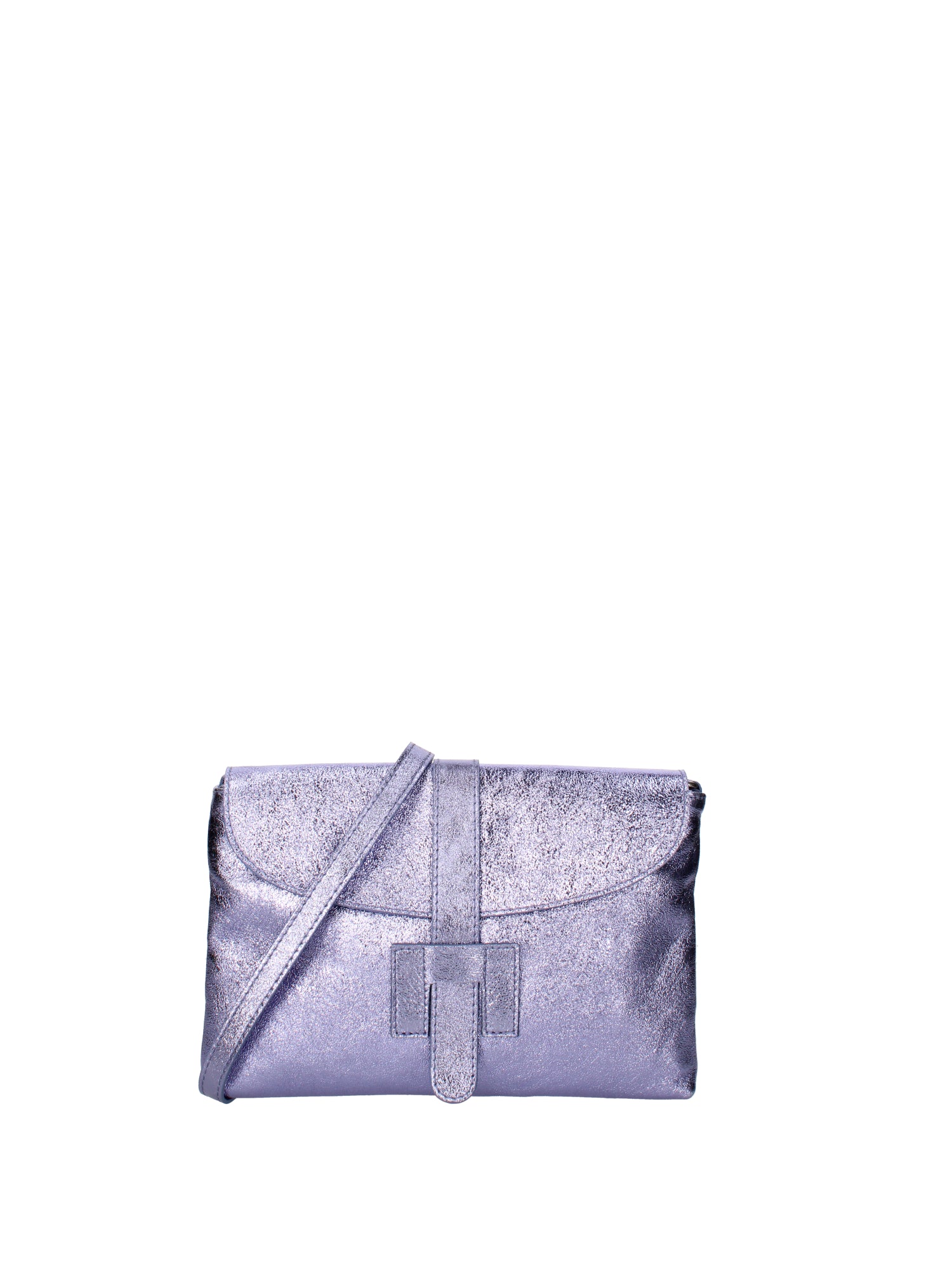 Borsa a mano da donna Vera pelle 07163-L027 LILLA Viola Castellani
