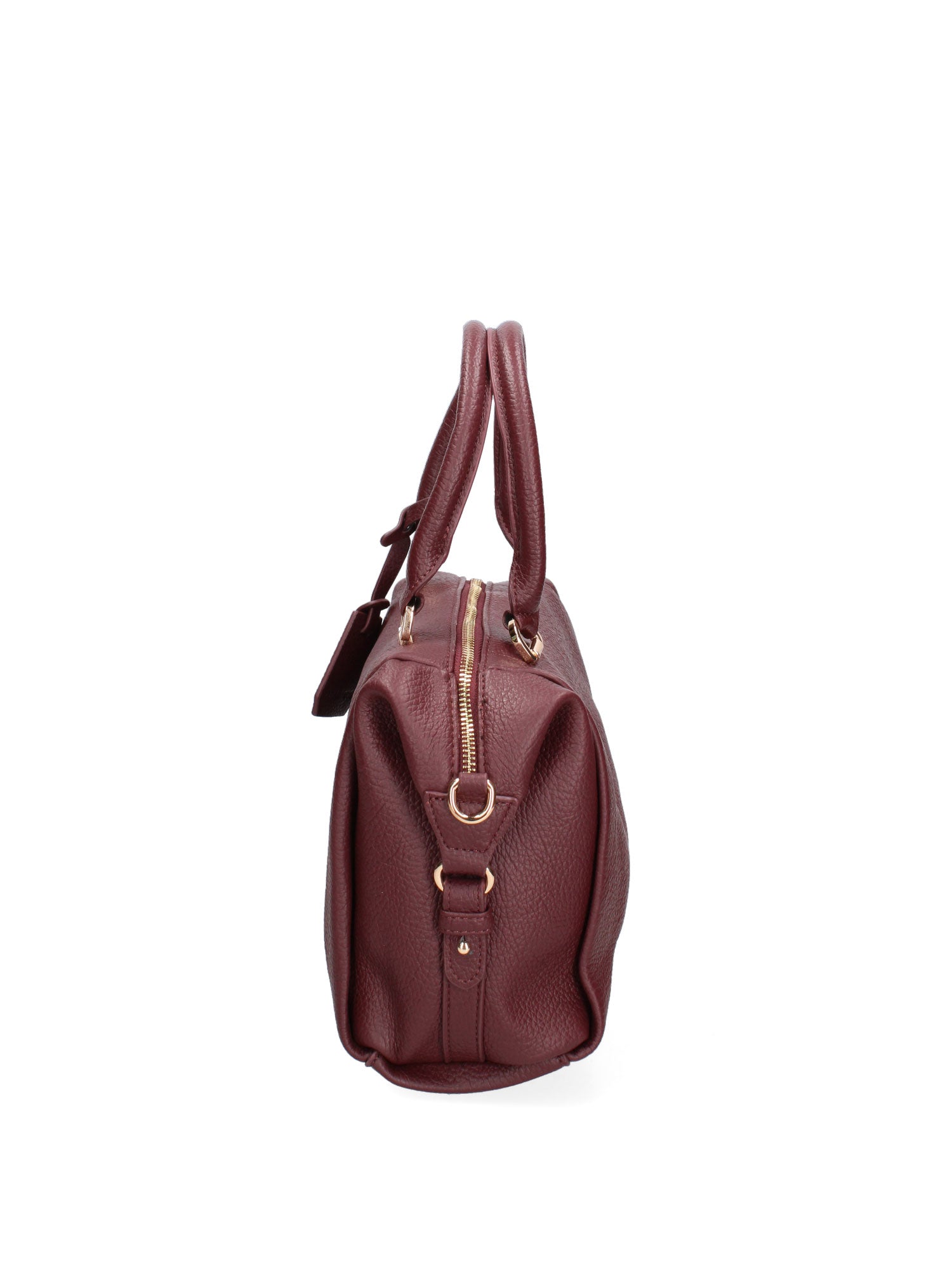 Borsa a mano da donna Ecopelle e Zip 631-1-BORDEAUX Diana&co