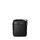 Borsa a tracolla da uomo in vera pelle Casual PC3216-NERO Northampton Polo Club