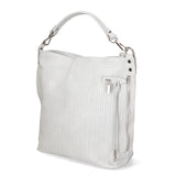 Elga Borsa a spalla da donna Vera pelle 80051-GRIGIO Gave Lux