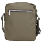 Borsa a tracolla uomo 100% pelle PU PCL3020-GREEN+BLACK Northampton Polo Club
