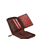 Portafoglio uomo in vera pelle Casual IN-1098-T.MORO Sergio Valentini