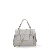 Silvana Pro Borsa a mano da donna Made in Italy Vera pelle 191942-GRIGIO Gave Lux