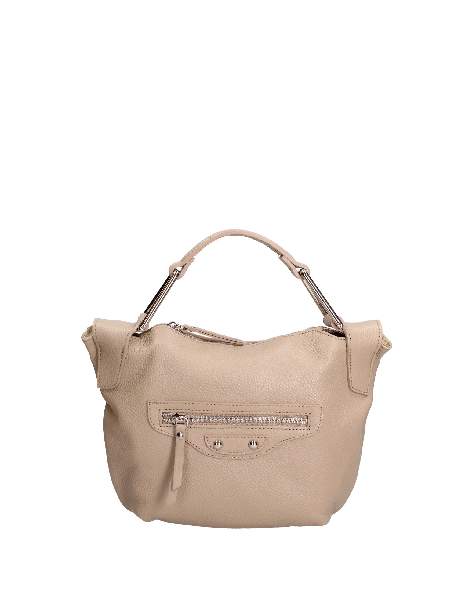 Borsa a mano da donna Vera pelle 07236-D05 CAPPUCCINO Roberta Rossi