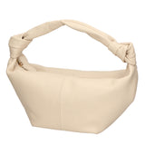 Lunaria Borsa a spalla da donna Vera pelle 06007-D37 LATTE MILK Gave Lux
