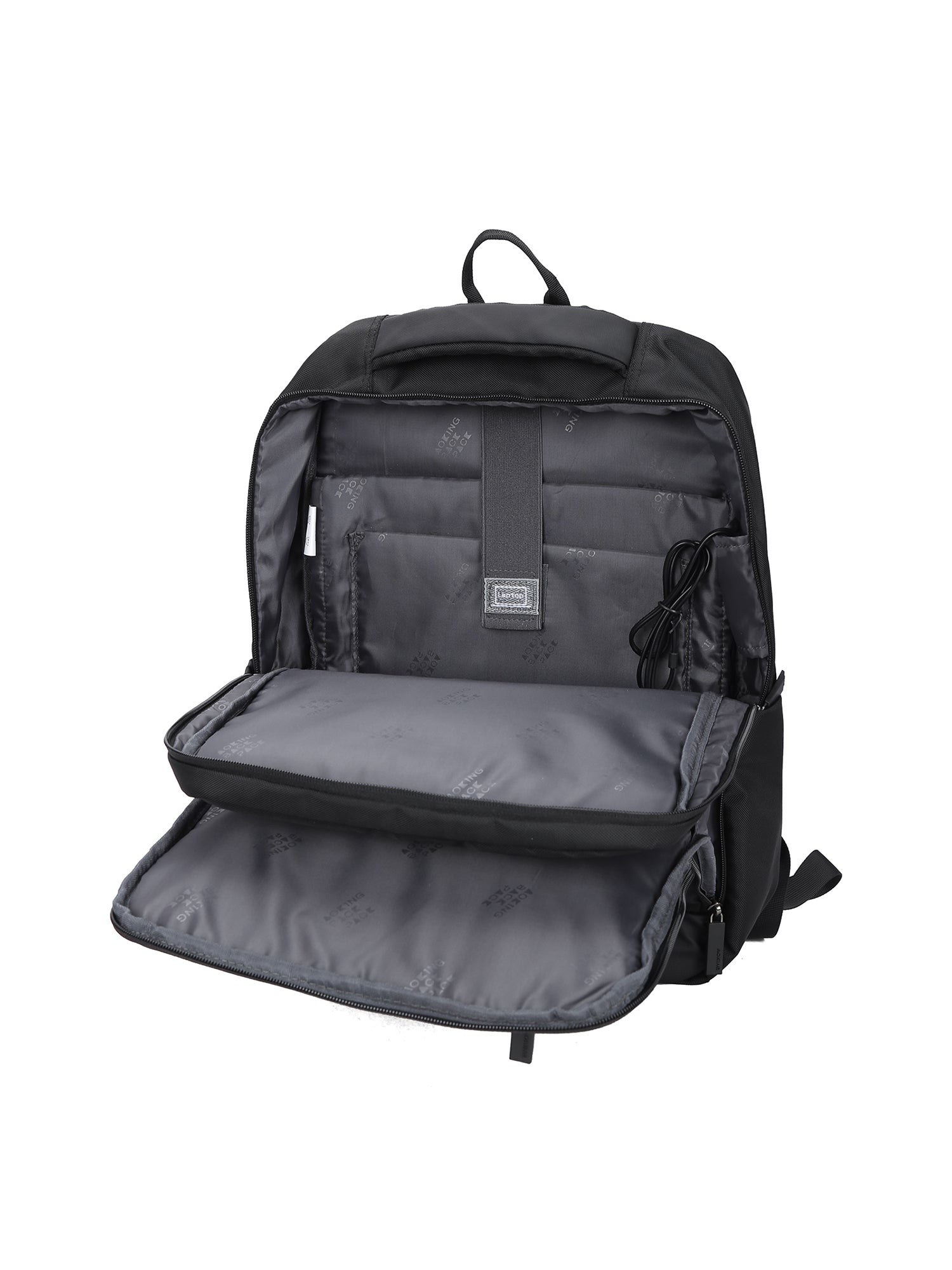 Zaino Unisex Erevan Lux Casual SNX6082-BLACK Aoking