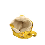 Papillon Borsa a spalla da donna Vera pelle 8620-GIALLO YELLOW Gave Lux