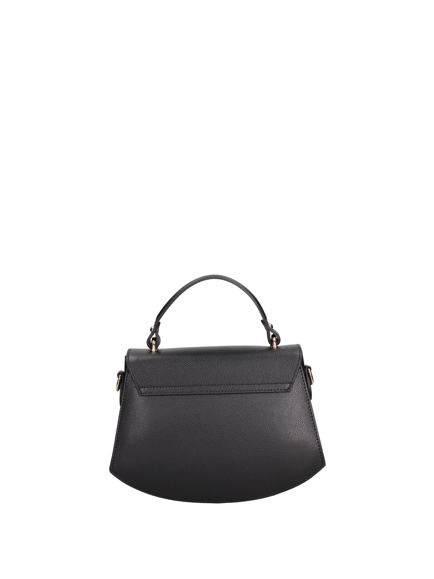 Borsa a mano da donna 100% vera pelle 07202-P 636 NERO Roberta Rossi