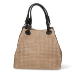 Araminta Borsa Shopper da donna Vera Pelle 80047-004 TAUPE Gave Lux