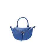 Mae Borsa a mano da donna Vera pelle 07142-D22 BLUETTE Viola Castellani