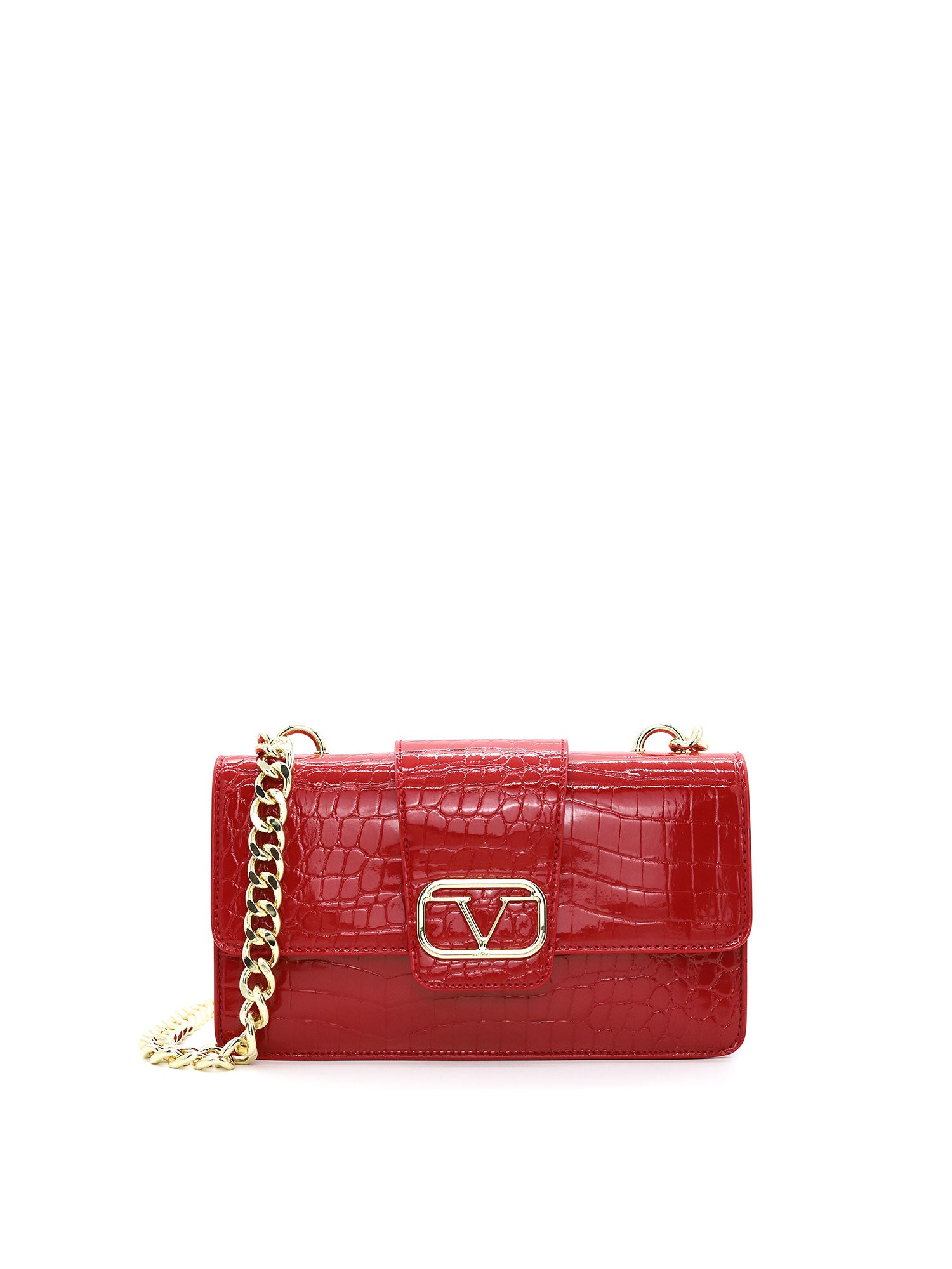 Jesolo Borsa a tracolla donna Ecopelle vegana VC-210-ROSSO 19V69 Italia