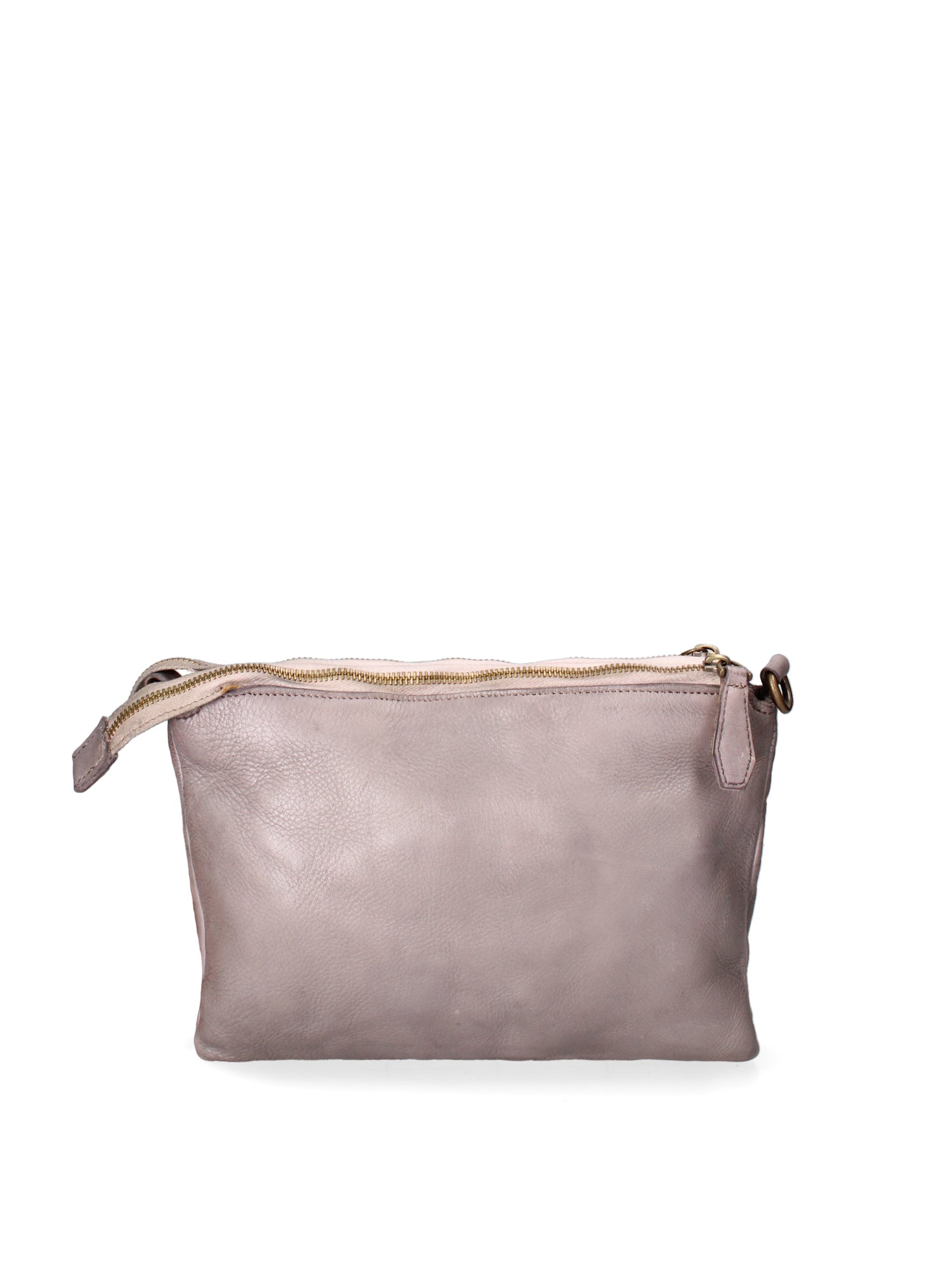 Lucca Borsa a tracolla da donna Vera pelle 1001-D16 GRIGIO Gave Lux