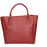 Verdiana Borsa a mano da donna Vera Pelle 06505-D10 ROSSO SCURO Gave Lux