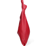 Borsa a spalla da donna 100% vera pelle 07156-D08 ROSSO Viola Castellani