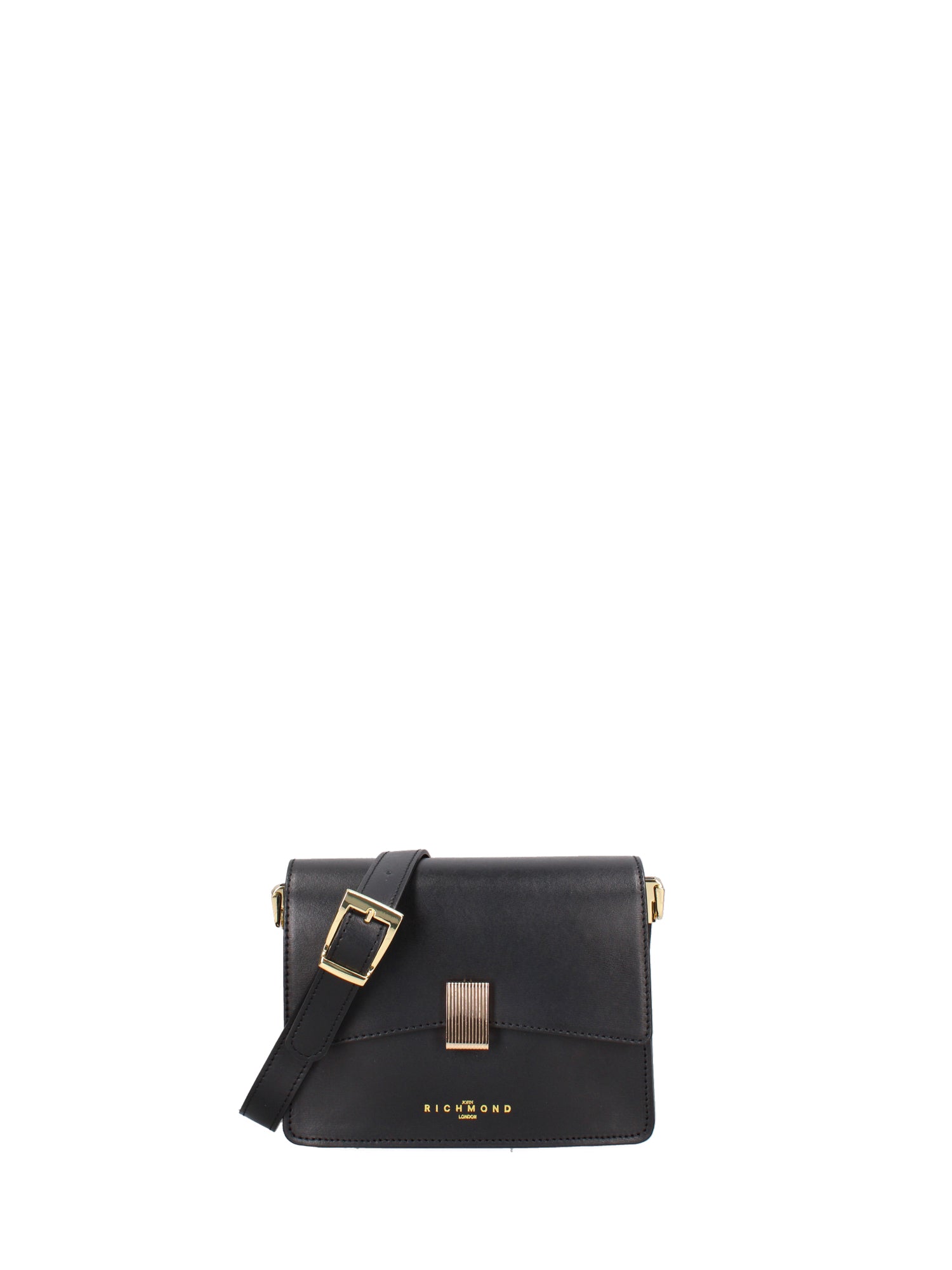Borsa a tracolla da donna 100% vera pelle JR-W-1105L-SA-BLACK John Richmond