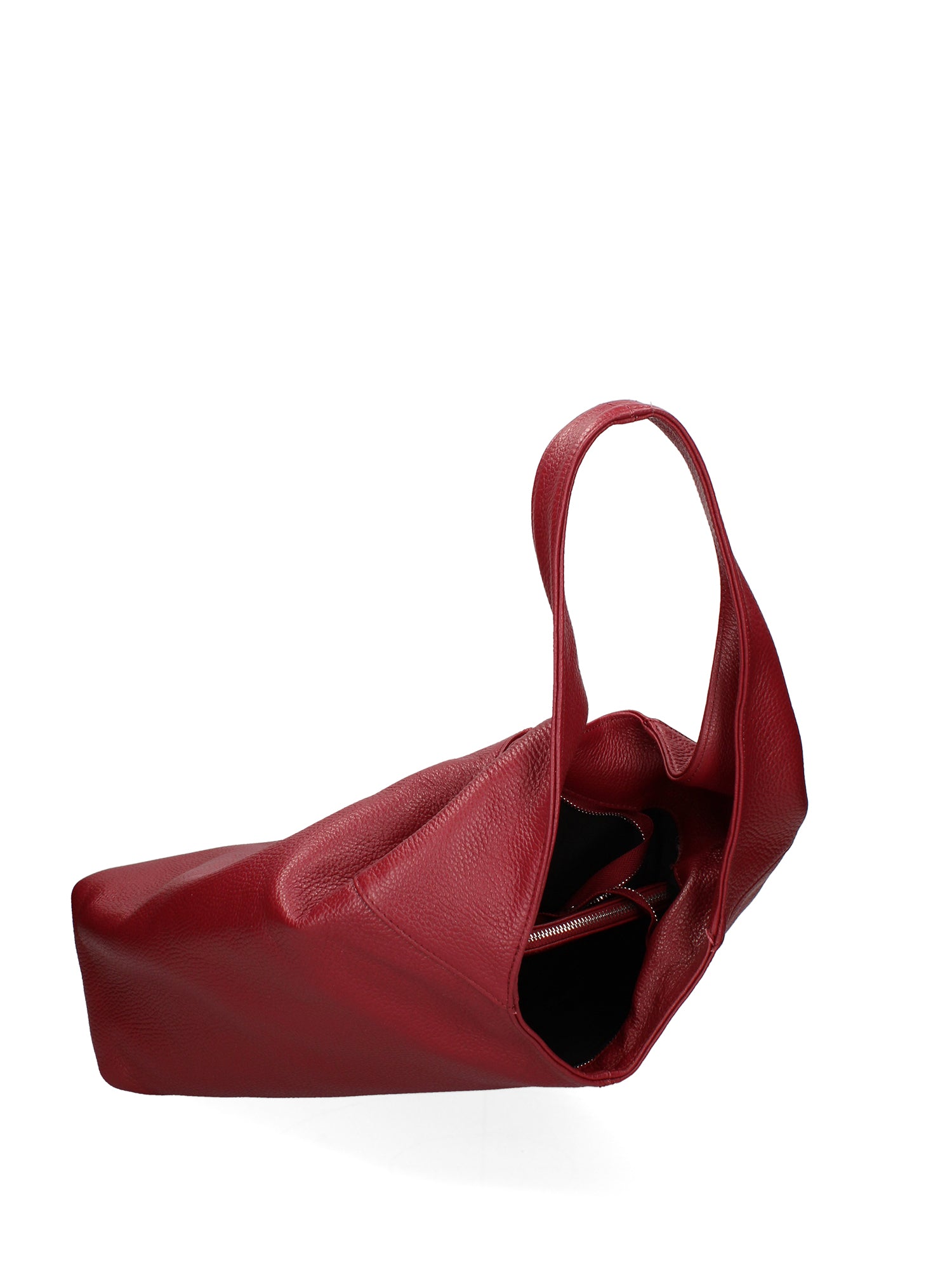Aria Borsa a mano da donna 100% pelle 07029-D10 RUBINO Gave Lux