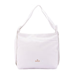 Borsa a spalla da donna Ecopelle e poliestere BC1407-WHITE B Cavalli
