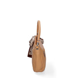 Borsa a mano da donna Ecopelle vegana CM6486-APRICOT David Jones