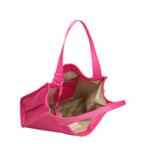 Seraphina Ultra Borsa a spalla da donna Vera pelle 3311-D02 FUXIA Gave Lux