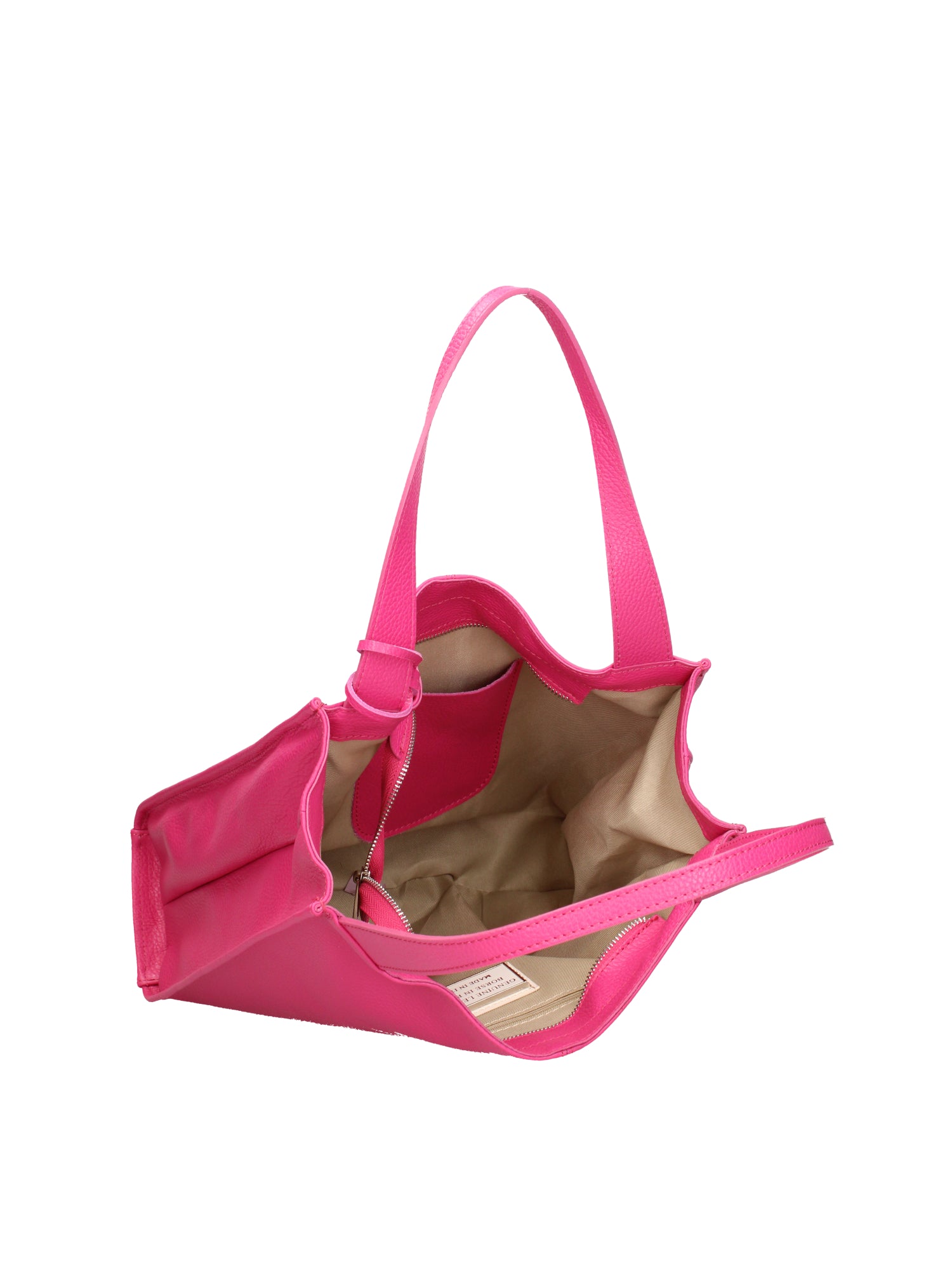 Seraphina Ultra Borsa a spalla da donna Vera pelle 3311-D02 FUXIA Gave Lux