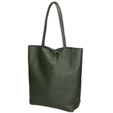 Valentina Borsa a mano da donna 100% pelle 06733-D14 VERDE SCURO Gave Lux