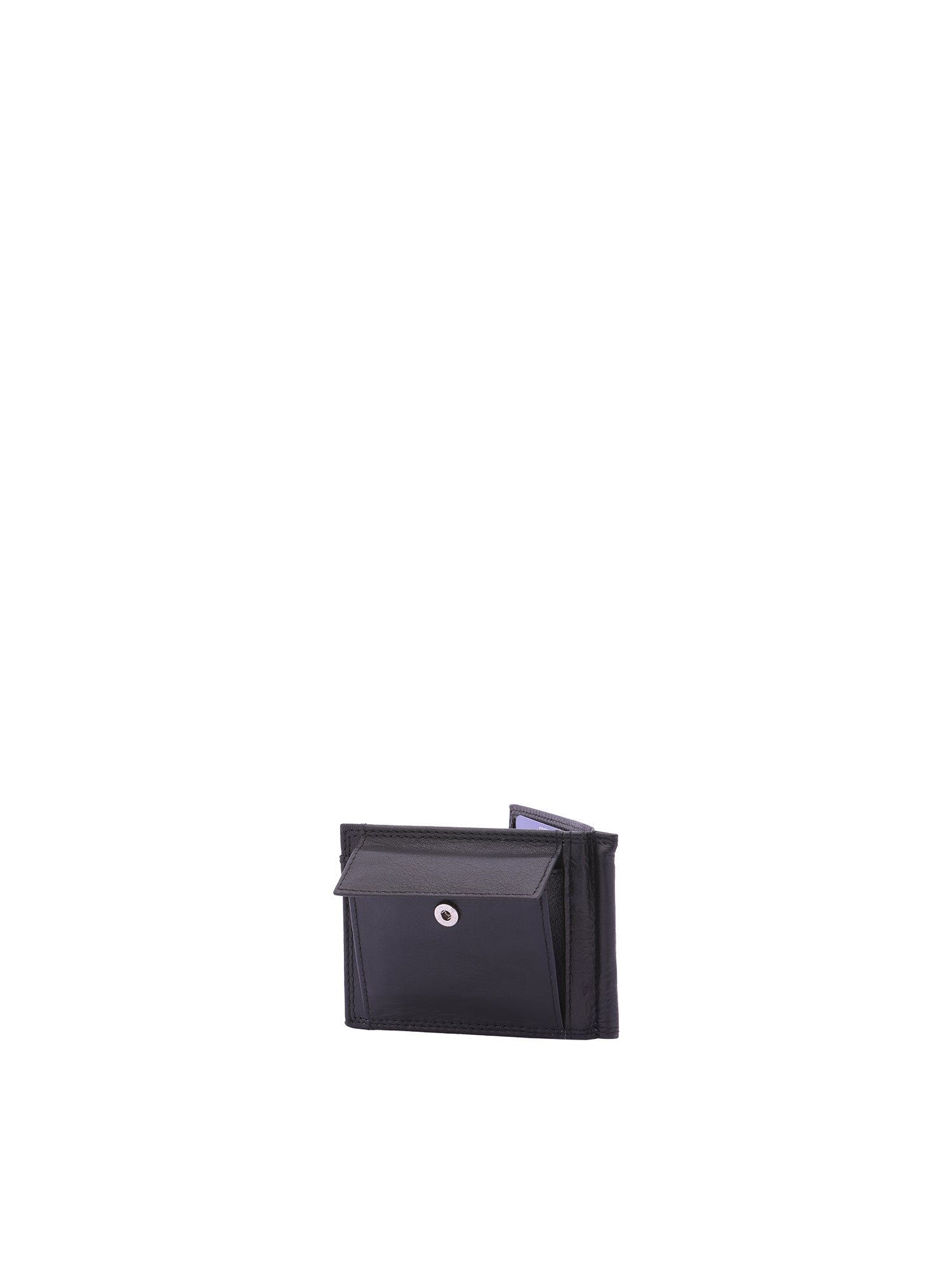 Portafoglio uomo in vera pelle Casual CC408-B018-NERO Coveri Collection