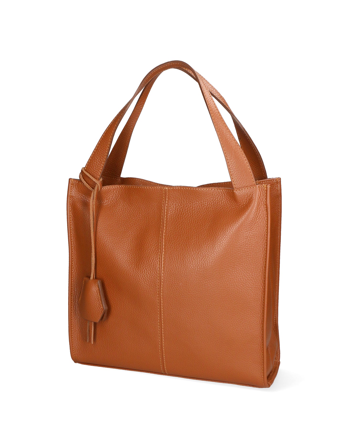 Seraphina Ultra Borsa a spalla da donna Vera pelle 3311-D17 CUOIO SCURO DARK COGNAC Gave Lux