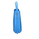 Gisella Borsa a mano da donna Vera pelle 05933-L222 BLU ASTER Gave Lux