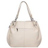 Ereba Borsa a mano da donna Made in Italy 100% pelle 3305-S37 LATTE Gave Lux