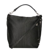 Elga Borsa a spalla da donna Vera pelle 80051-NERO Gave Lux