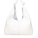 Borsa a spalla da donna 100% vera pelle 07156-BIANCO Viola Castellani
