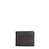 Portafoglio uomo in vera pelle Casual 8806-109-NERO-ROSSO Pierre Cardin