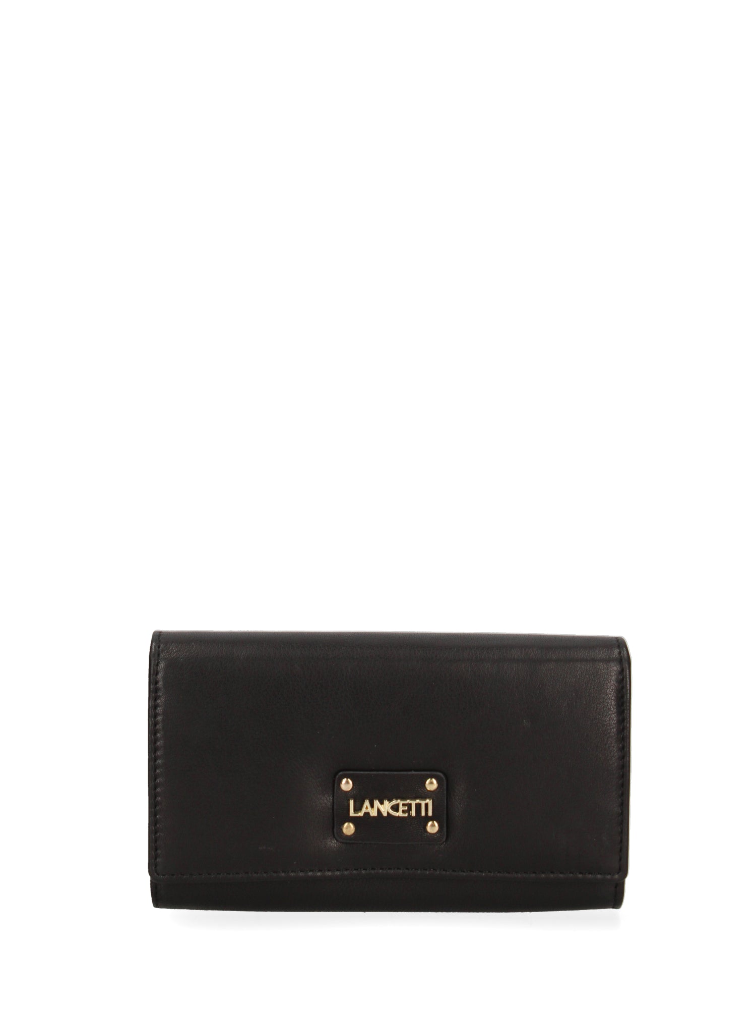 Portafoglio donna vera pelle Casual LL7692-30-BLACK Lancetti