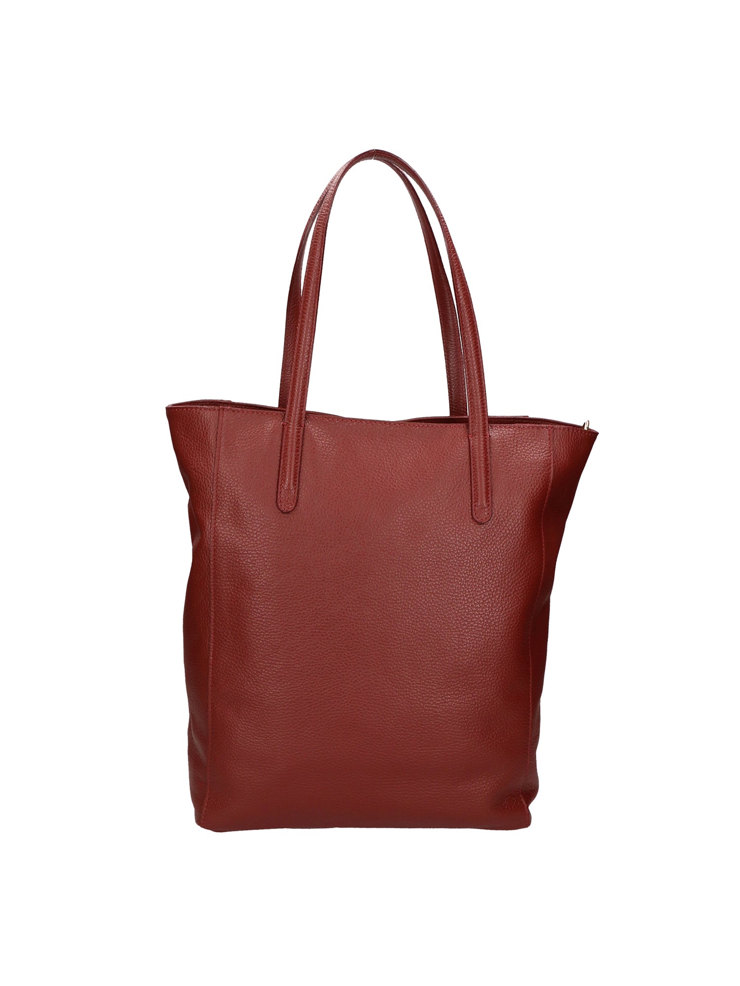 Annachiara Borsa a spalla da donna Vera pelle 05416-D10 RUBINO Gave Lux