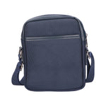 Borsa a tracolla uomo Pelle PU e Tessuto PCL3061-BLU Northampton Polo Club