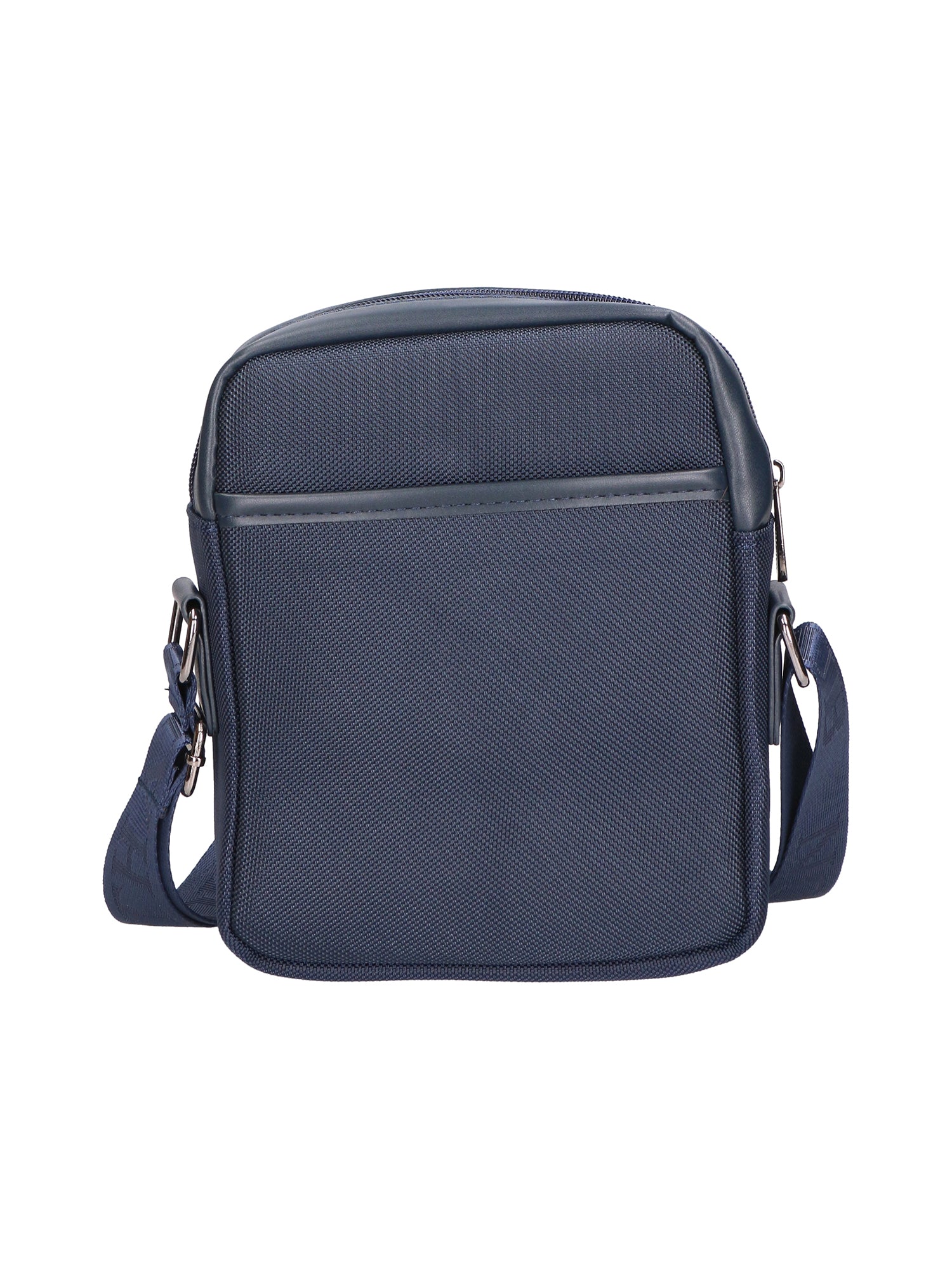 Borsa a tracolla uomo Pelle PU e Tessuto PCL3061-BLU Northampton Polo Club