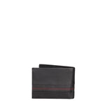 Portafoglio uomo in vera pelle Sfoderato 8805-97-NERO-ROSSO Pierre Cardin