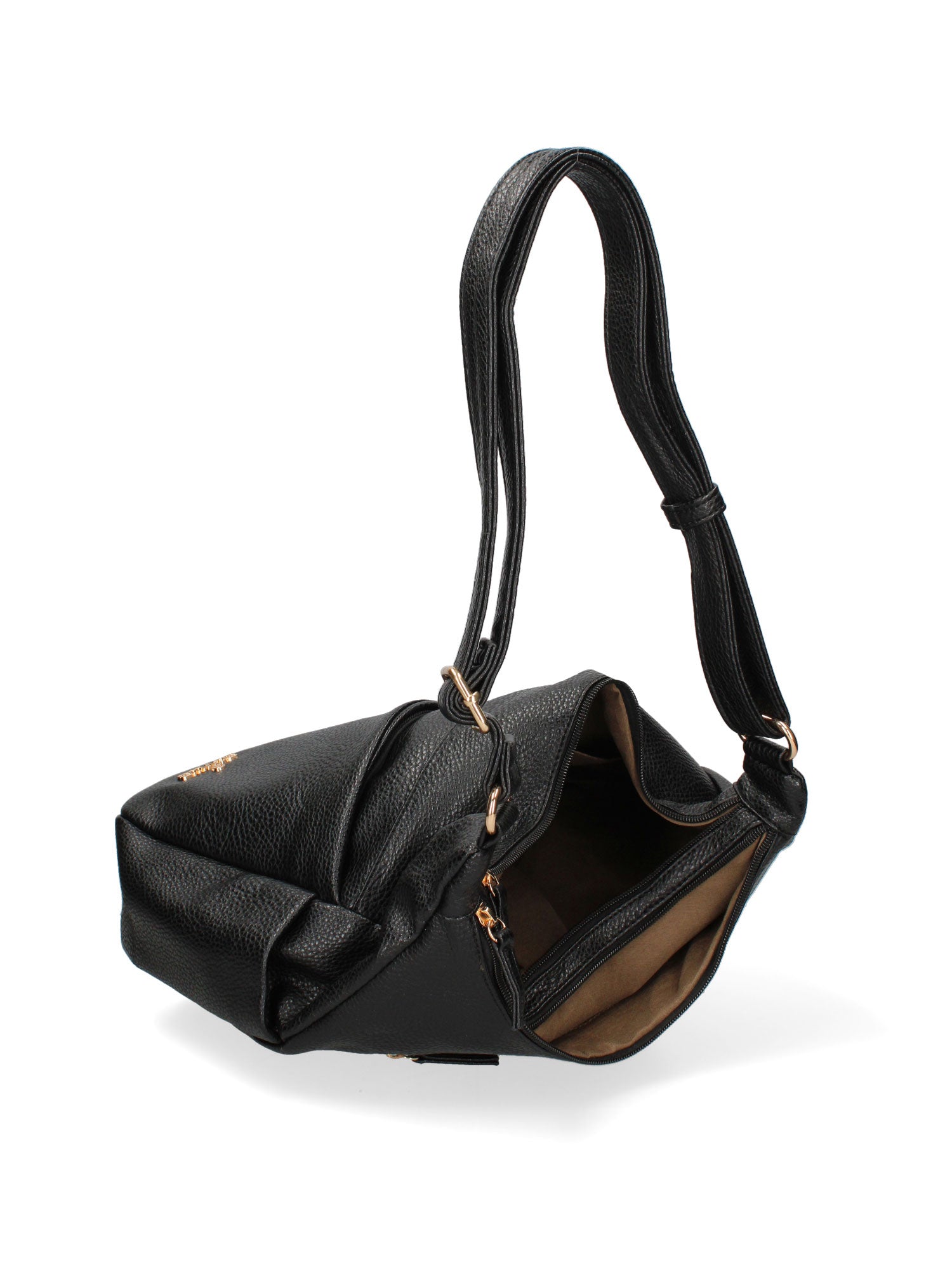 Borsa a tracolla da donna Ecopelle BC1382-BLACK B Cavalli