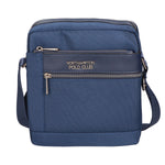 Borsa a tracolla uomo Pelle PU Vegan PCL3067-BLU Northampton Polo Club