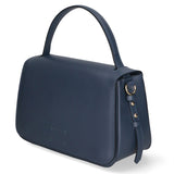 Lucia Borsa a mano da donna 100% pelle 04514-L118 BLU JEANS Gave Lux