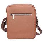 Borsa a tracolla uomo 100% pelle PU PCL3027-KHAKI Northampton Polo Club