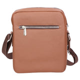 Borsa a tracolla uomo 100% pelle PU PCL3027-KHAKI Northampton Polo Club