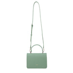 Borsa a mano da donna 100% pelle vegana PU 722-3PT-JADE GREEN Diana&co