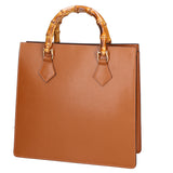 Lorenza Borsa a mano da donna Vera pelle 06524-P608 COGNAC Gave Lux